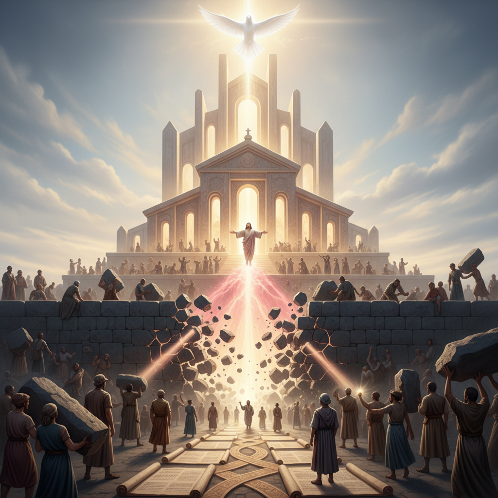 Edificação do corpo de Cristo, acesso ao Pai pelo Espírito