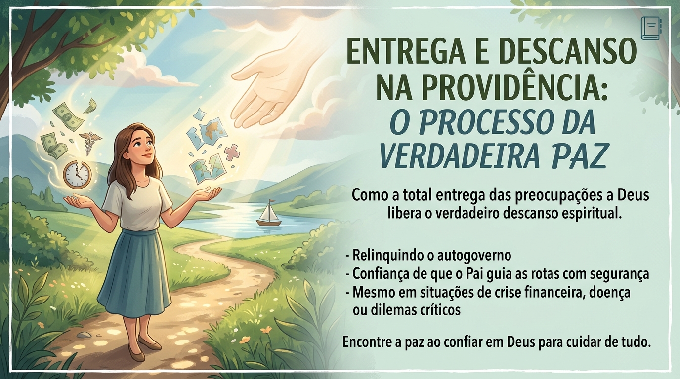 O Processo de Entrega: Encontrando o Verdadeiro Descanso na Providência Divina
